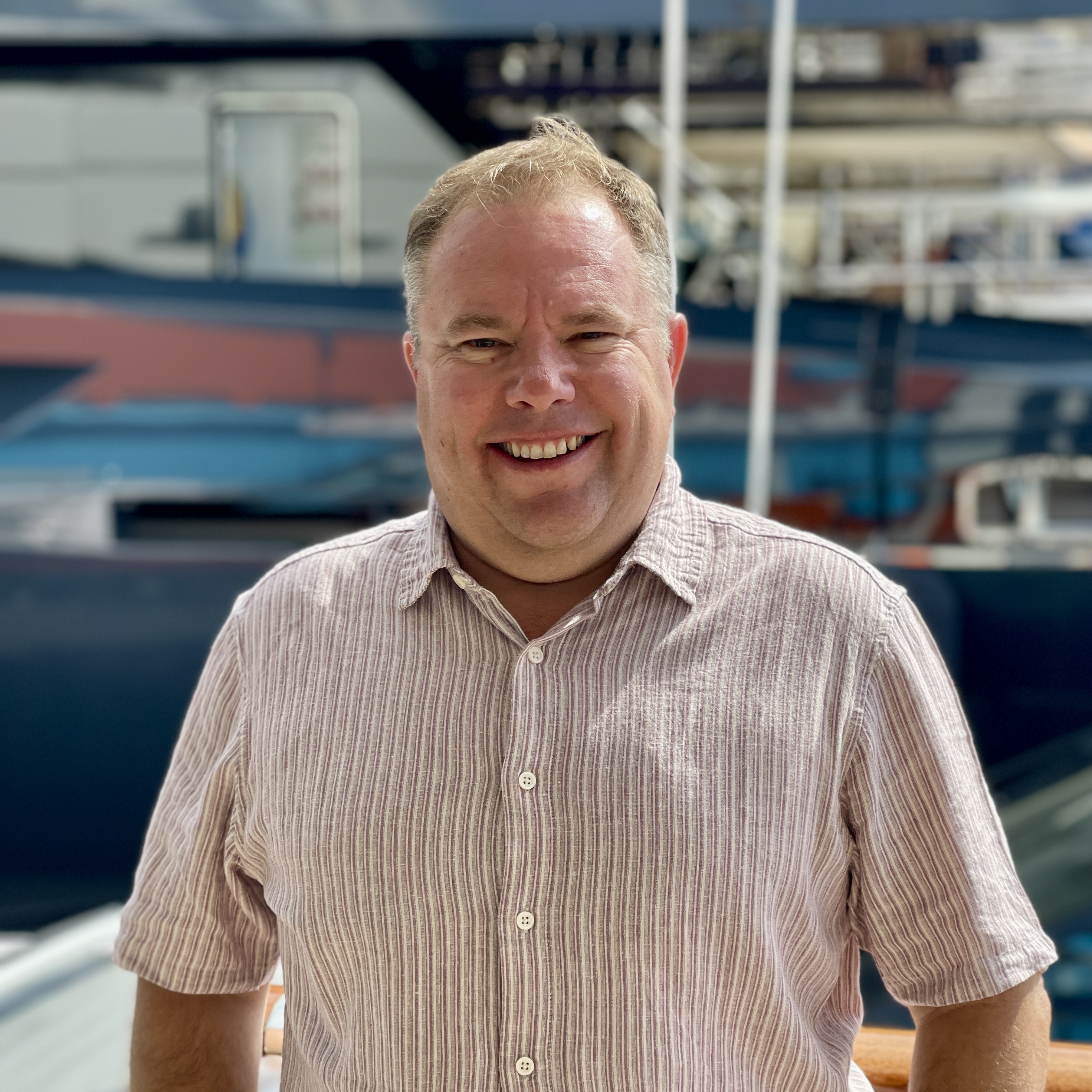 Chris de Kock, yacht charter broker with DMA Yachting