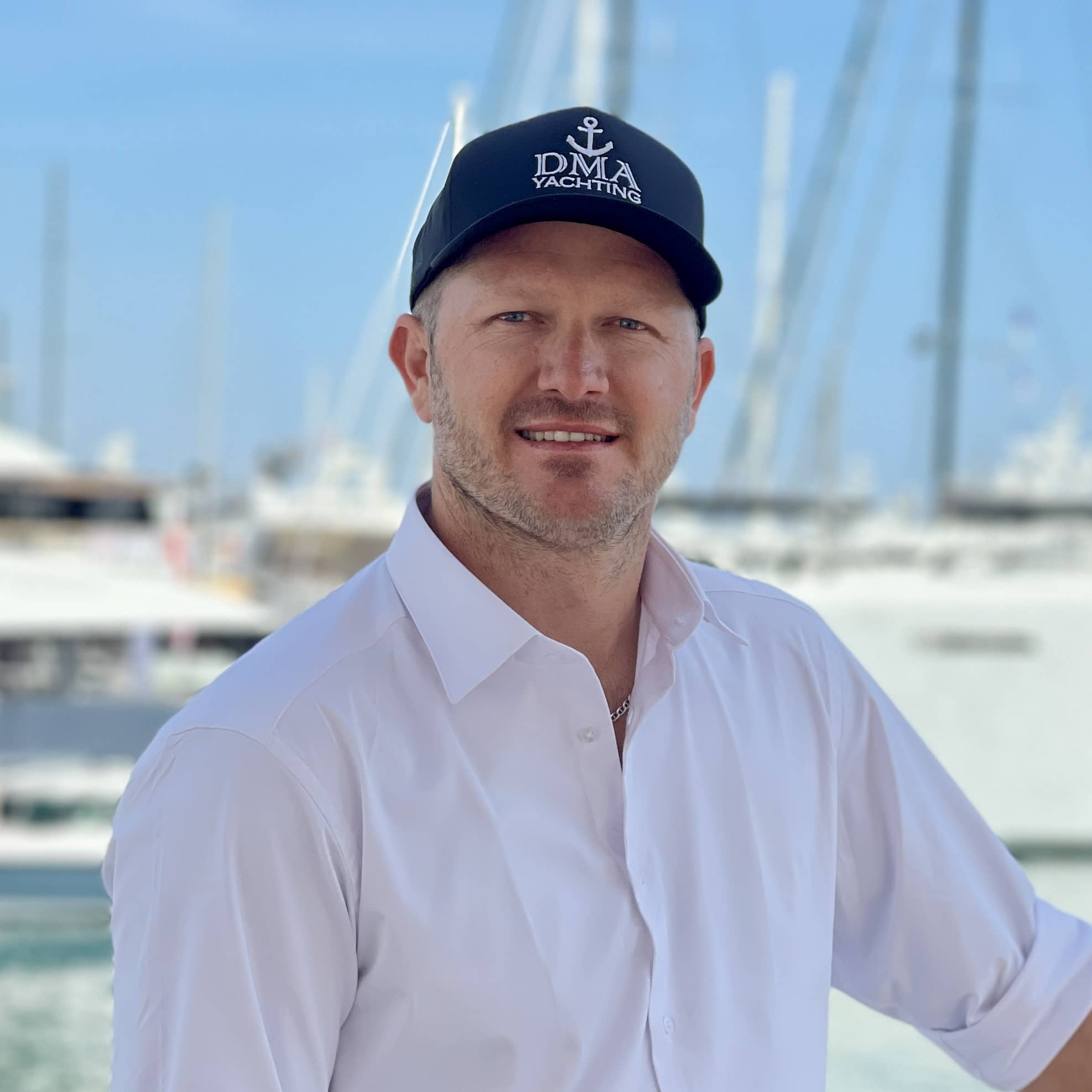 Daniel Asmus, yacht charter broker with DMA Yachting