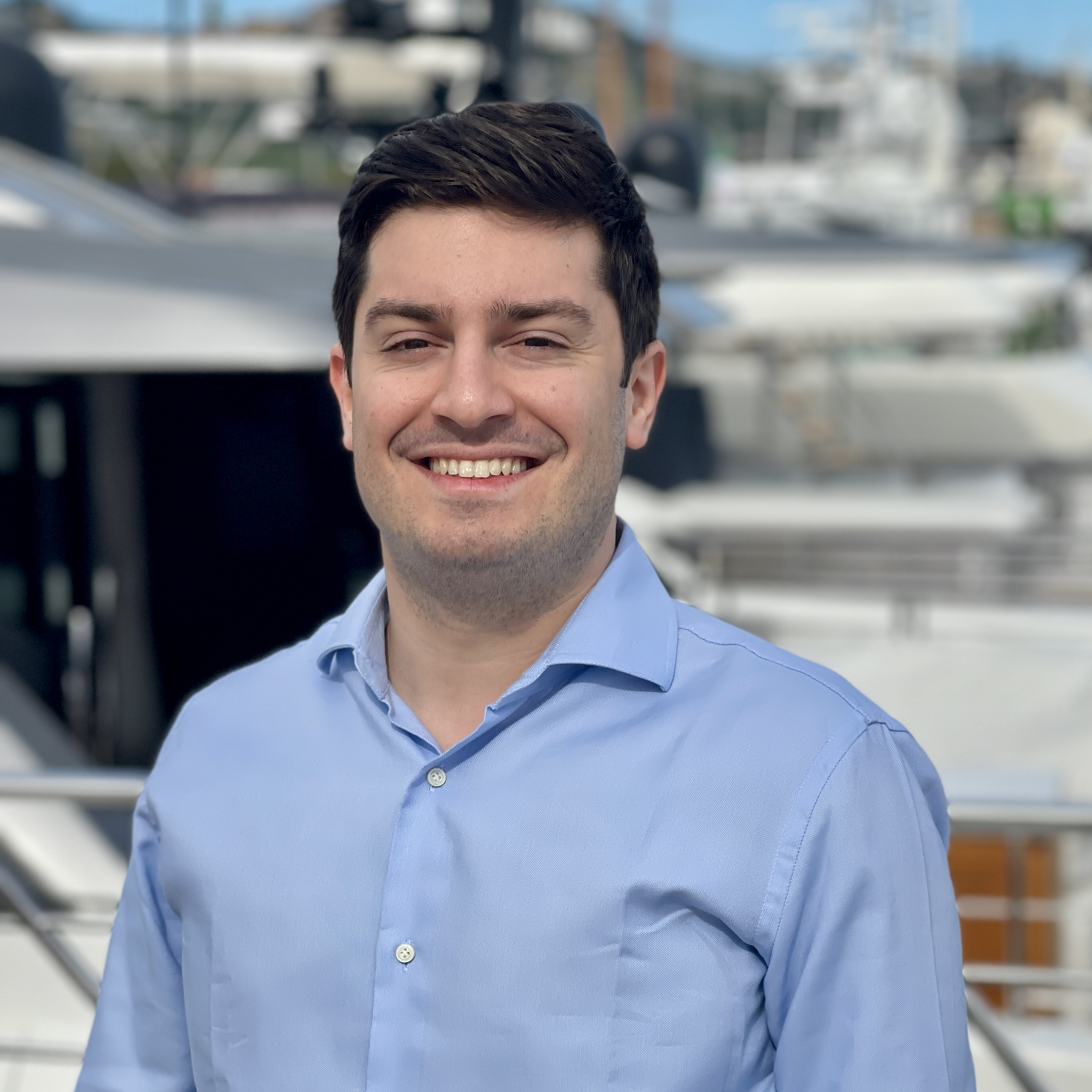 Leonidas Marousos, yacht charter broker with DMA Yachting